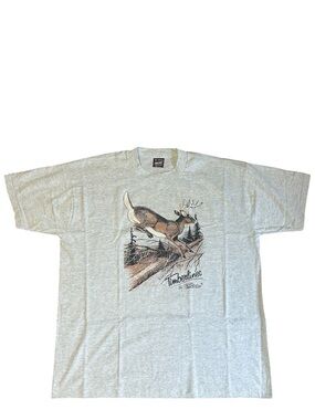 Vintage Timberlines Brooks Deer Tee XL USA Fruit of the Loom 90s Shirt